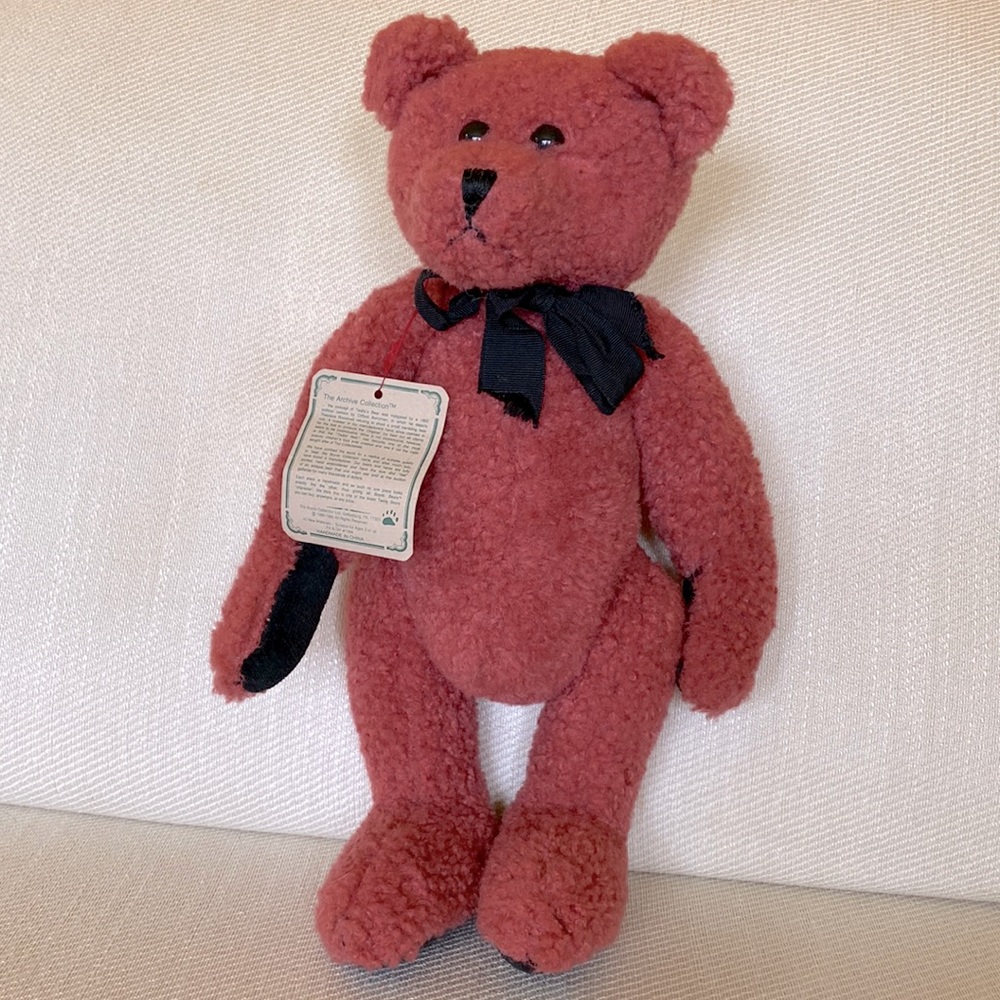 Vintage 90's Boyd's Bears The Archive Collection Plush Toy Moving Parts Bear 13"